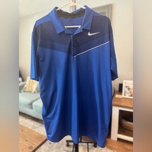 Nike Men's Royal Blue Polo Shirt